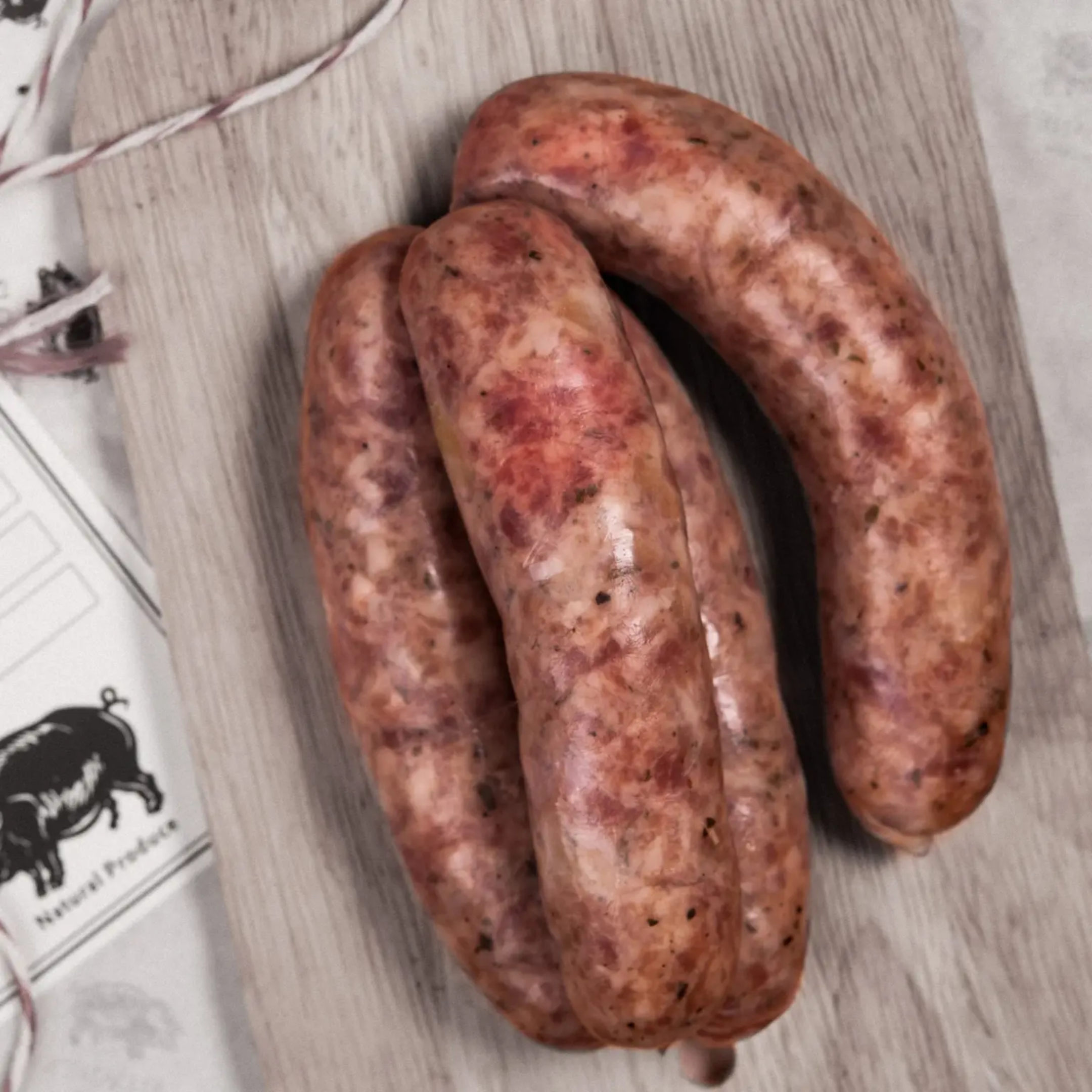Free Range Sausage - Pork & Apple (Keto/Gluten Free)